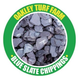 Blue Slate Chippings Bulk Bag