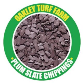 Plum Slate Chippings Bulk Bag