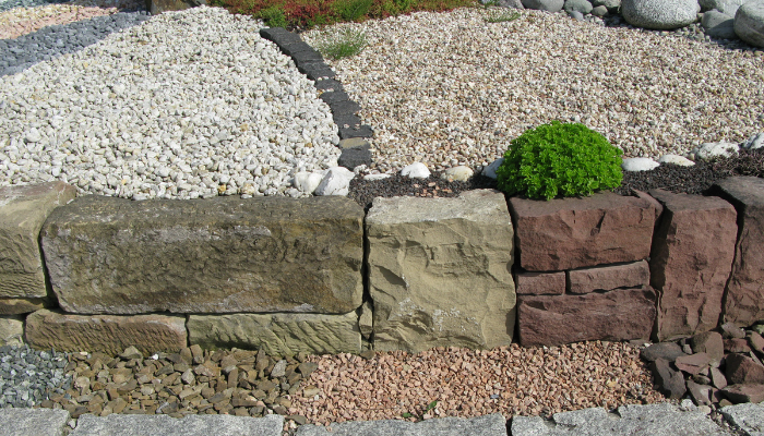 decorative aggregates garden